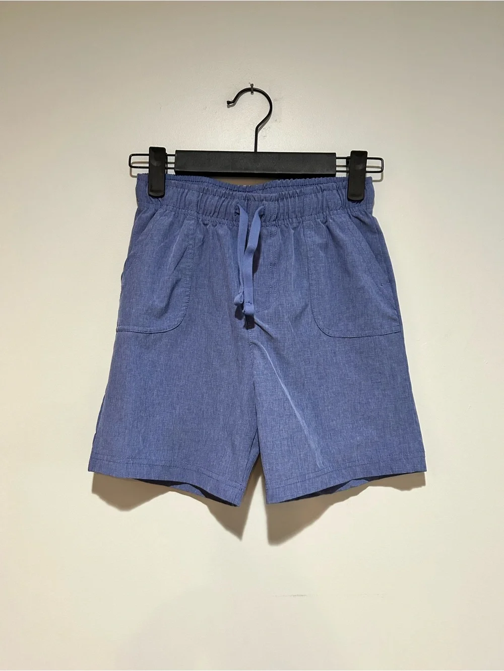 2 Pairs of Kids Casual Shorts Blue and Tan - Picture 5 of 8
